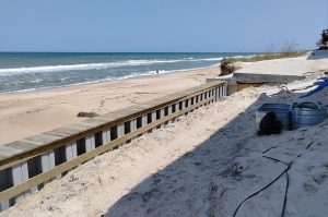 Beachfront bulkhead construction 2of2