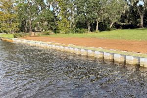 Bulkhead on the water Jacksonville